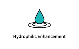 친수성 증대